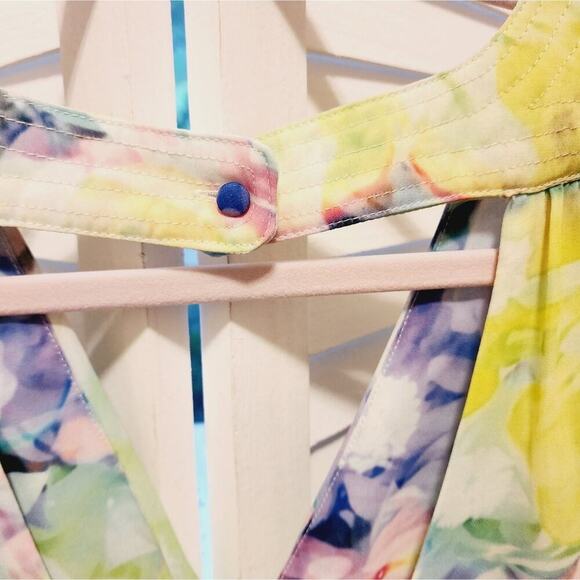 PARKER SIZE SMALL MULTICOLOR FLORAL ROMPER - Picture 6 of 7